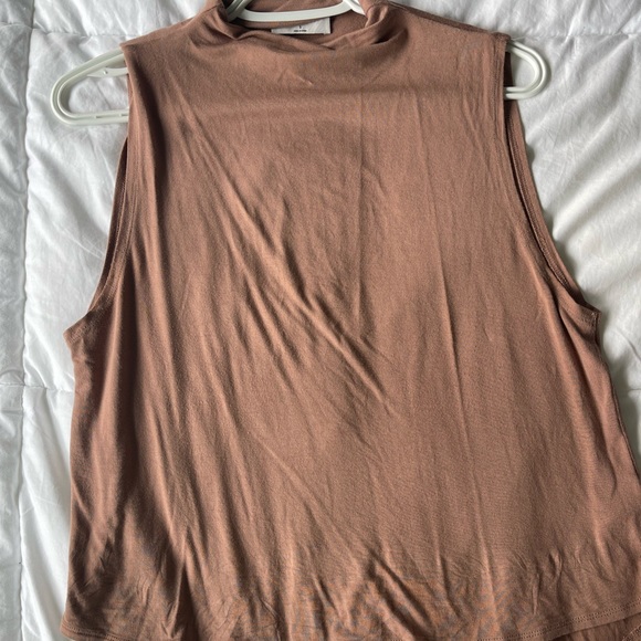 Babaton Cotton sleeveless turtleneck - Picture 2 of 3